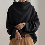 Clara - Oversize Neule Musta – tuotekuva 6