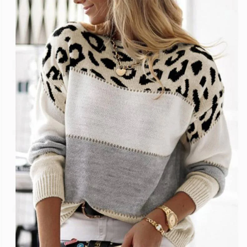 Cheyenne - Leopardi-kuosiset Rentosweaterit – Vieno&Onni