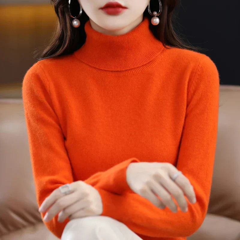 Amara | Korkeakauluksinen Cashmere-neule – tuotekuva 16