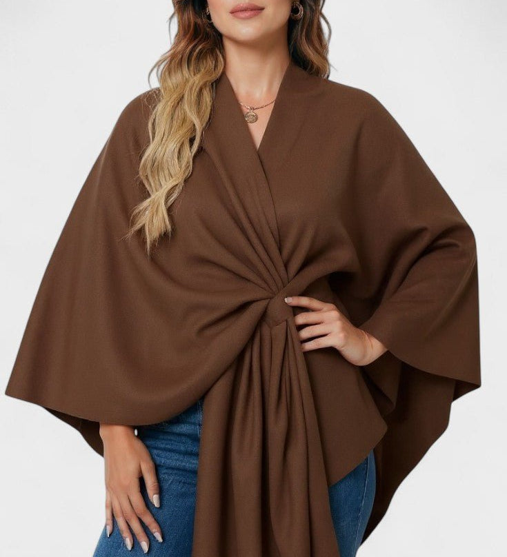 Ronja - Poncho pehmeällä tuntumalla