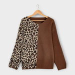 Marina - Leopardi-kuvioinen Rentosweater – Vieno&Onni