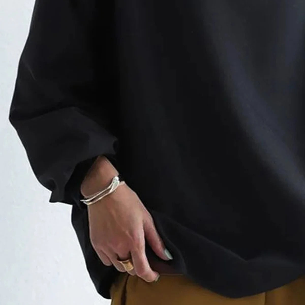 Clara - Oversize Neule Musta – tuotekuva 3